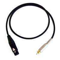 XLR Female to RCA Male Cables